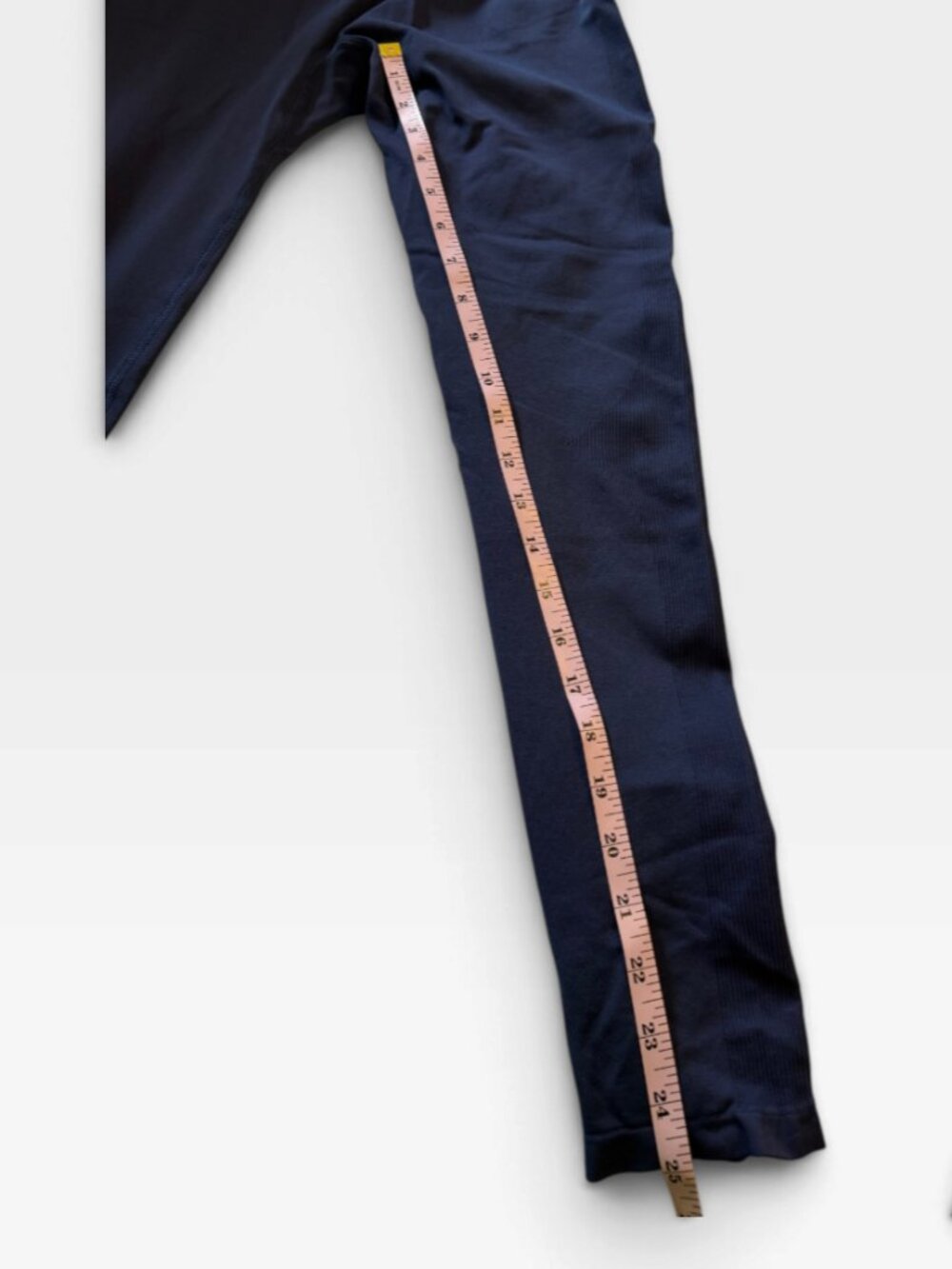 PINK Victoria’s Secret Large Navy Blue High Waist Leggings - Picture 13 of 13